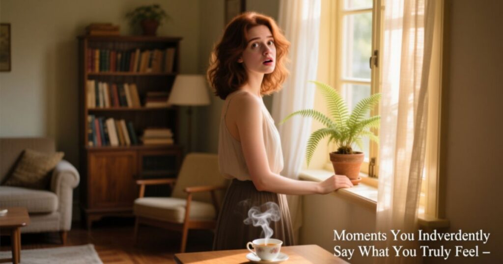 Moments You Inadvertently Say What You Truly Feel
