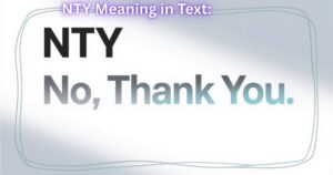 NTY Meaning in Text Definition, Usage, and Contexts
