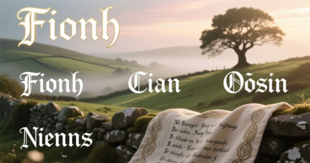 Soft and Sweet Irish Baby Boy Names for Gentle Souls
