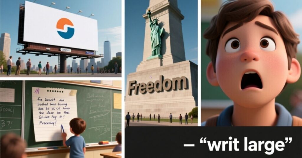 Real-Life Examples That Make Writ Large Meaning Clearer
