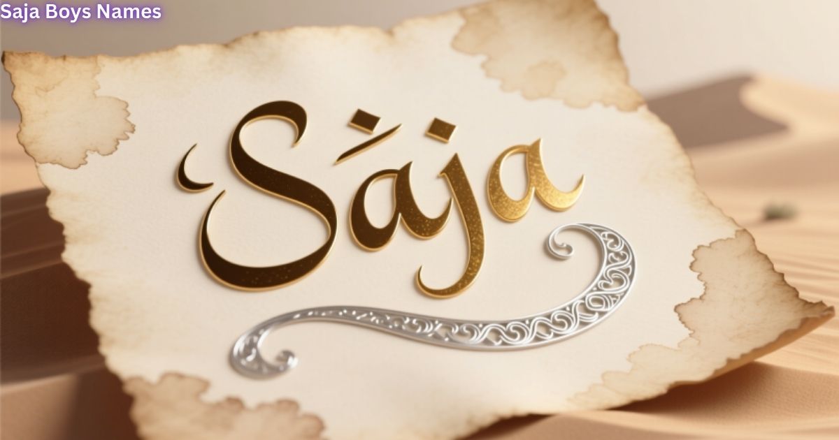 Saja Boys Names