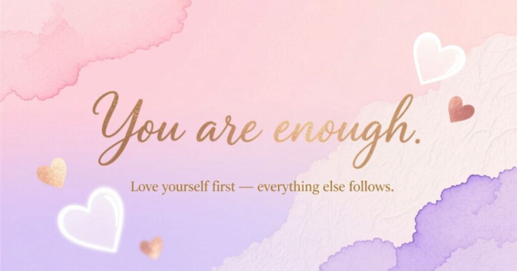 Self-Love Captions for Instagram
