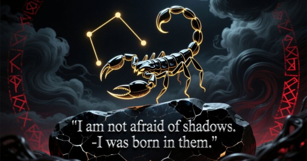 Severe Scorpio quotes