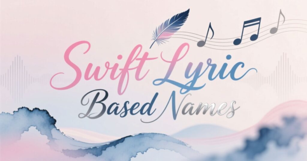 Swift Lyric Based Names
