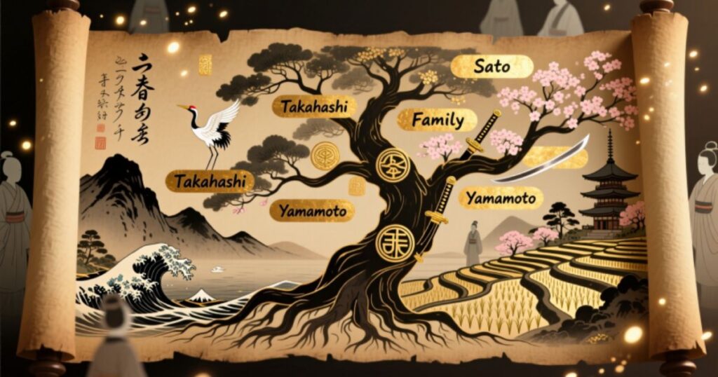 The Hidden Histories Behind Japanese Last Names
