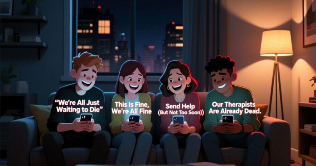 The Power of a Well-Chosen Dark Humor Group Chat Name