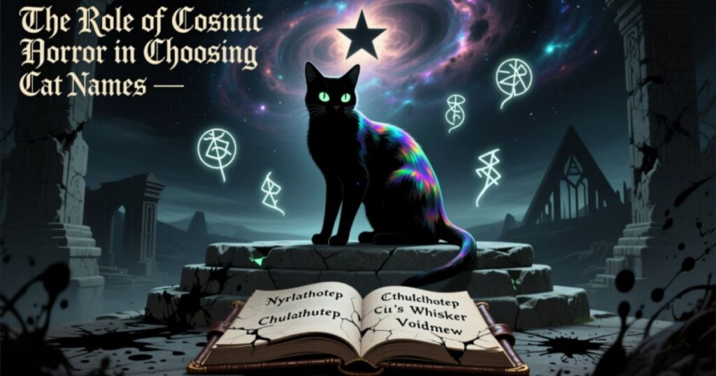 The Role of Cosmic Horror in Choosing Cat Names
