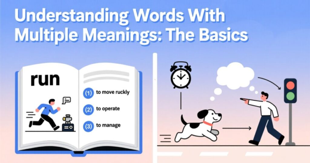 Understanding Words With Multiple Meanings: The Basics
