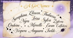 Unique Girl Names