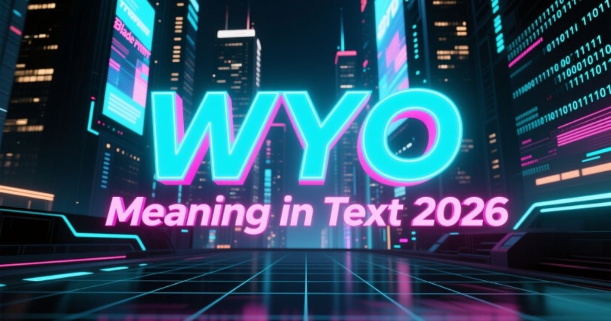 WYO Meaning in Text 2026