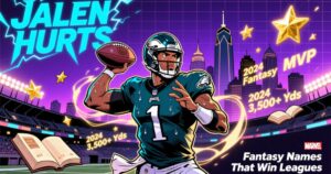 Which Jalen Hurts Fantasy Names Will Win Your League This Year