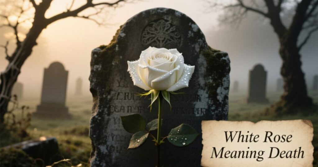 White Rose Meaning Death