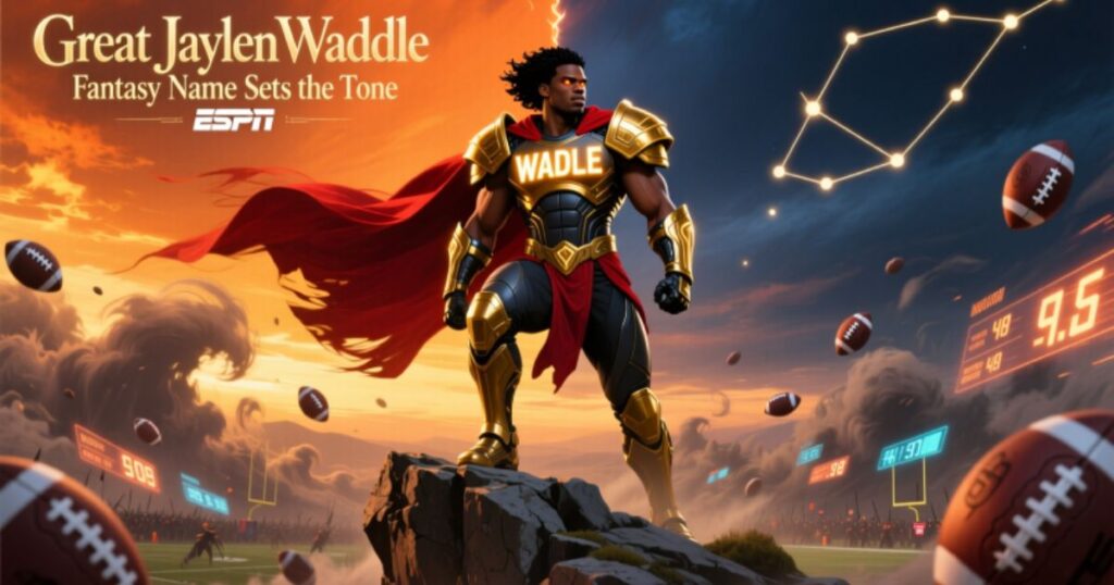 Why a Great Jaylen Waddle Fantasy Name Sets the Tone