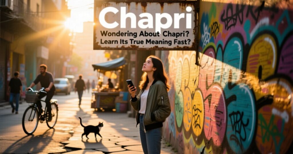 Wondering About Chapri? Learn Its True Meaning Fast
