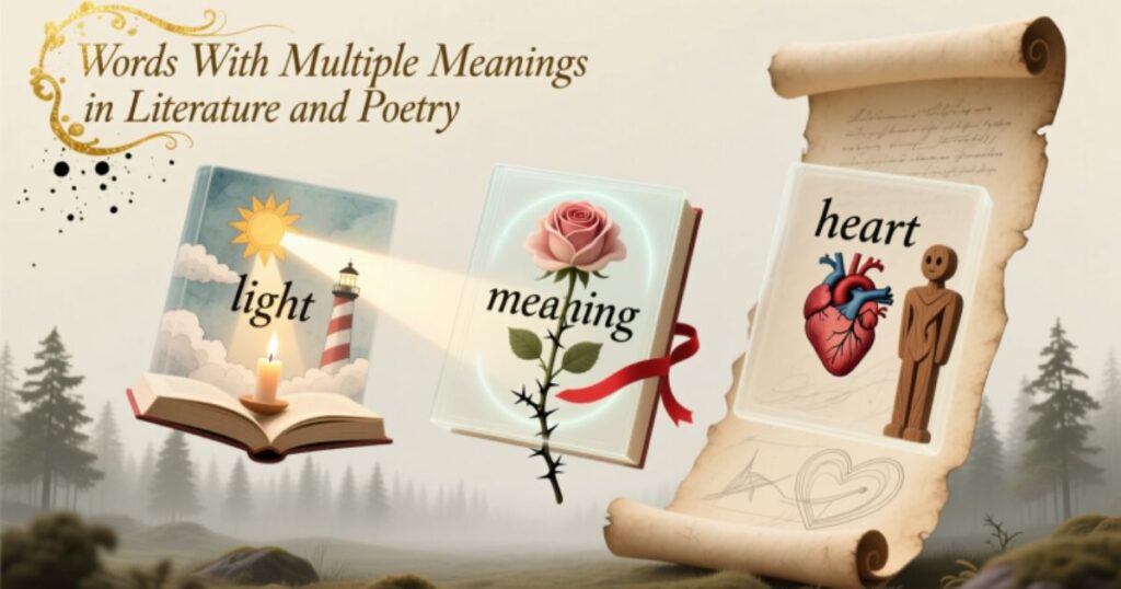 Words With Multiple Meanings in Literature and Poetry
