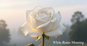 white rose meaning