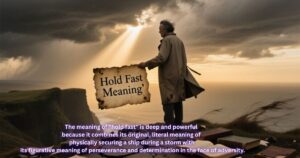 What Makes the “Hold Fast Meaning” So Deep and Powerful